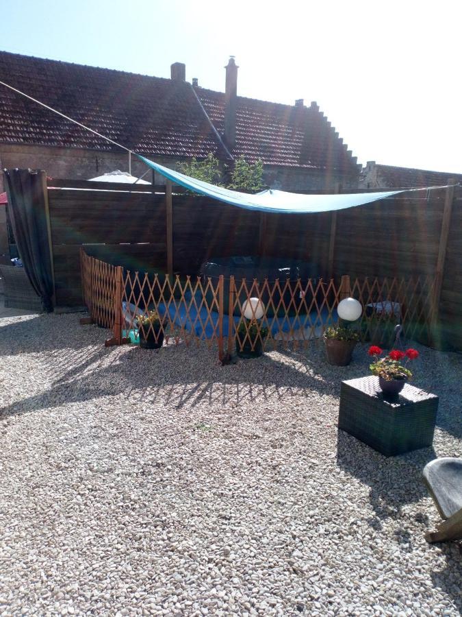 Chassemy Maison Chaleureuse Et De Detente Avec Piscine Et Spa מראה חיצוני תמונה